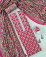 Modern Super Cotton Printed Unstiched Dress Material With Cotton Dupatta
