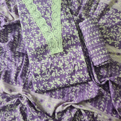 Modern Super Cotton Printed Unstiched Dress Material With Cotton Dupatta