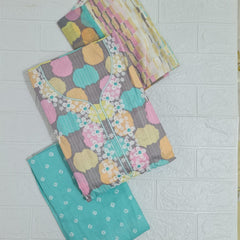 Modern Super Cotton Printed Unstiched Dress Material With Cotton Dupatta