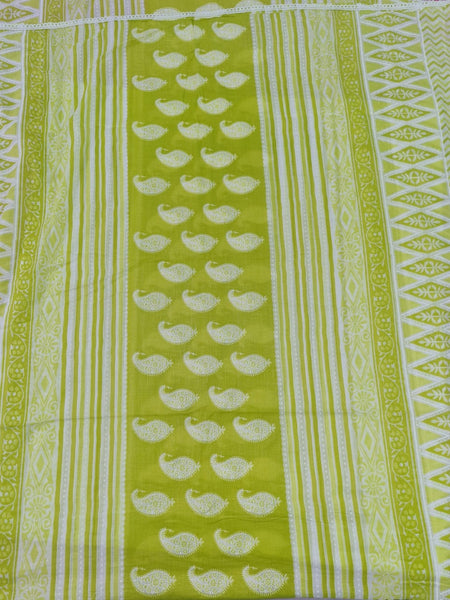 Modern Super Cotton Printed Unstiched Dress Material With Cotton Dupatta