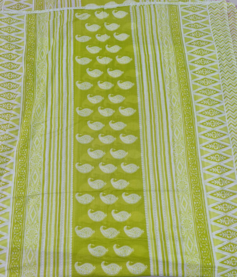 Modern Super Cotton Printed Unstiched Dress Material With Cotton Dupatta