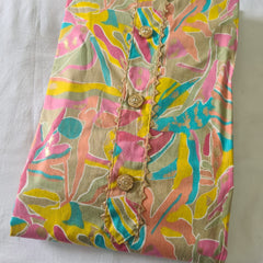 Modern Super Cotton Printed Unstiched Dress Material With Cotton Dupatta