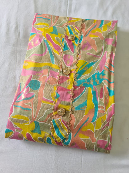 Modern Super Cotton Printed Unstiched Dress Material With Cotton Dupatta