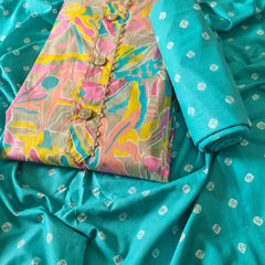 Modern Super Cotton Printed Unstiched Dress Material With Cotton Dupatta