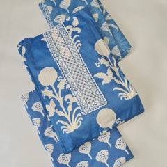 Modern Super Cotton Printed Unstiched Dress Material With Cotton Dupatta