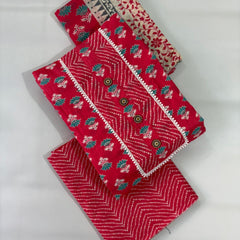 Modern Super Cotton Printed Unstiched Dress Material With Cotton Dupatta